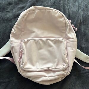 Lululemon Athletica Soft Pink Backpack